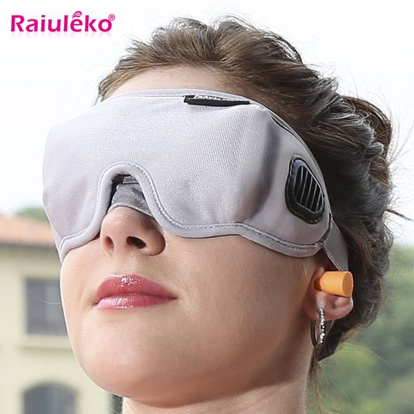 

high-grade fabric eyeshade portable sleeping eye mask eyepatch padded shade cover eye mask night rest blindfold sleep bandage cx220516