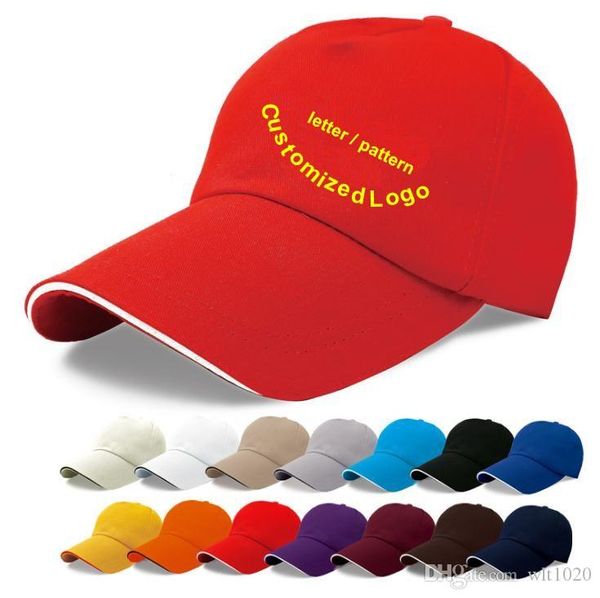 

wholesale caps volunteer hat customized cotton advertising cap embroidered printing customized sunhat print logo 2pcs/lot, Blue;gray