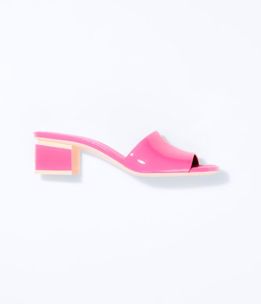 

10a original quality patent calfskin high heel sandals with box luxury designer slippers fashion single light colors summer slipper large si, Black