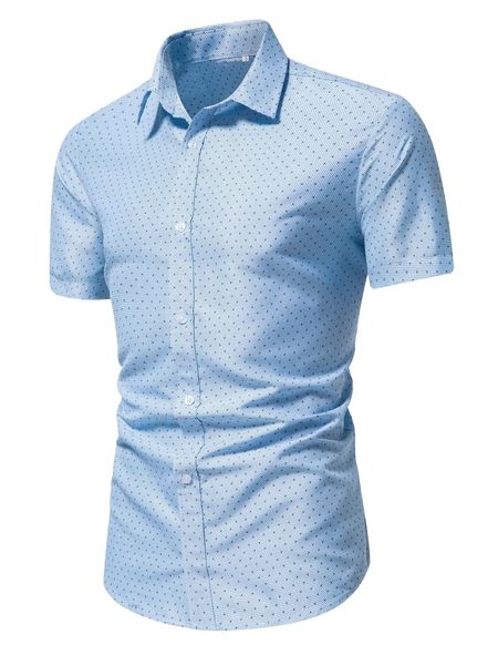 

men allover print shirt s9bn#, White;black