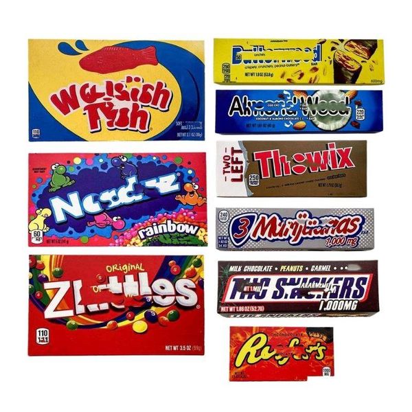 

packing boxes polkadot chocolate bar package with mold 4g mushrooms mushroom chocolates bars box display 15 flavors oneup jllkup