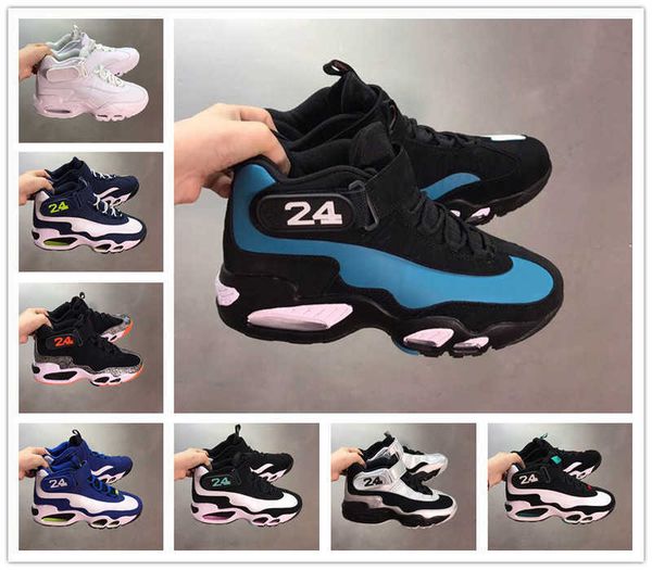 

griffey 1 freshwater inductkid varsity royal men basketball sports shoes 24 white black red mens sneaker