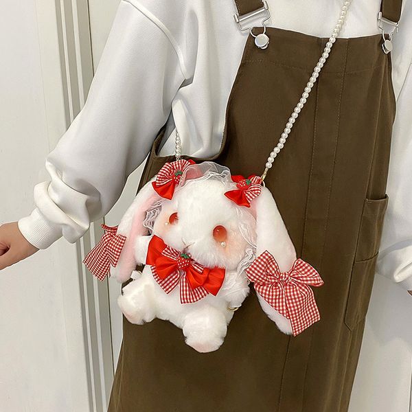 Simpatica bambola Lolita Rabbit grande bambola di peluche carina ragazza addormentata carina Corea progetta il tuo peluche di alta qualità