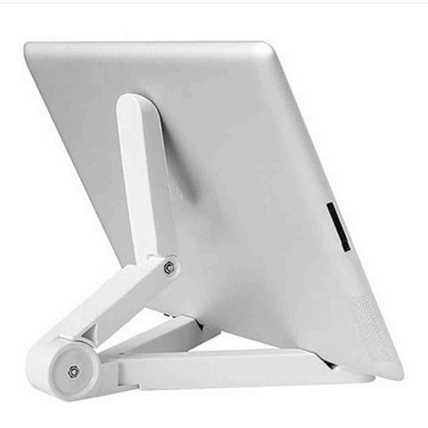 Supporto universale per tablet pieghevole per telefono Staffa regolabile Supporto per stabilità da tavolo Supporto per treppiede per iPad Iphone Xiaomi Huawei Samsung