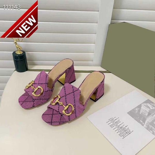 

2022 new designer women sandal platform slipper mule summer heightening heel height thick slippers slides flip flops womens beach, Black