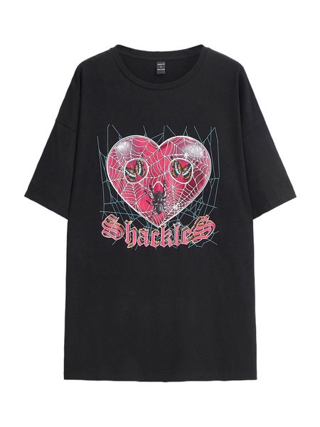 

x an studio butterfly & letter graphic tee 03lg#, White