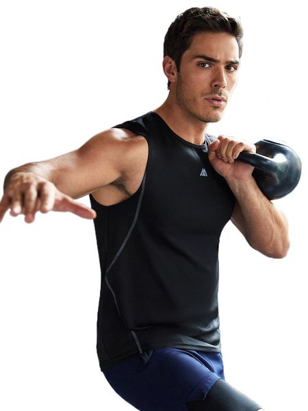 

men geo print sports tank e6uk#, White;black