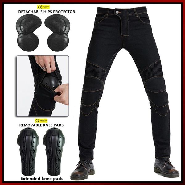 Motorradbekleidung Design Hosen Schwarz Männer Moto Jeans Schutzausrüstung Reiten Touring Motorrad Hosen Motocross Mit Prote