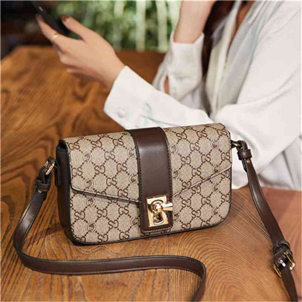 

purses sale [old flower small square bag]bag female messenger bag new color contrast printing temperament sling one shoulder bag female