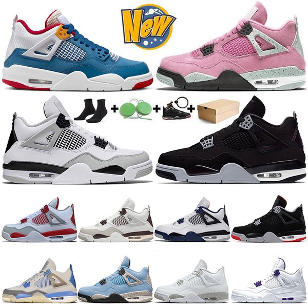 

size 50 basketball shoes university blue jumpman 4 4s iv mens women j4 messy room white x sail off bred sb military black cat jordens platfo