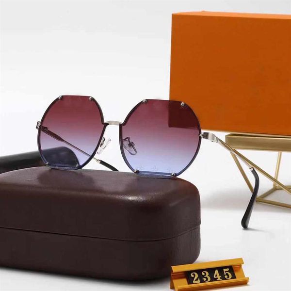 

men popular model 2345 sunglasses metal vintage fashion style sunglasses square frameless uv 400 lens come with package classical 303t, White;black