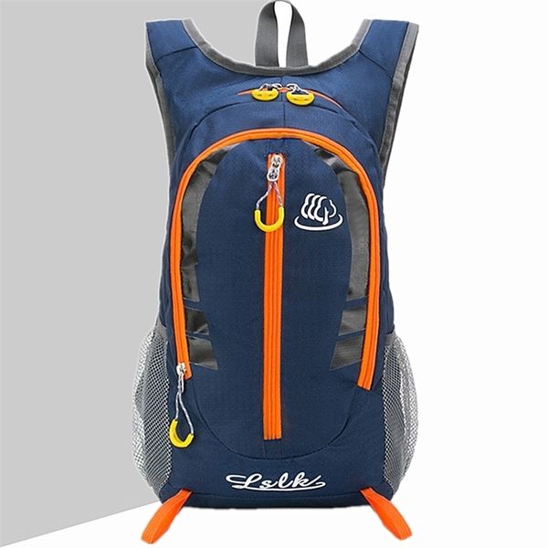 

waterproof quality nylon backpack 20l portable outdoor travel pack hiking cycling sport bag men women rucksack 220607