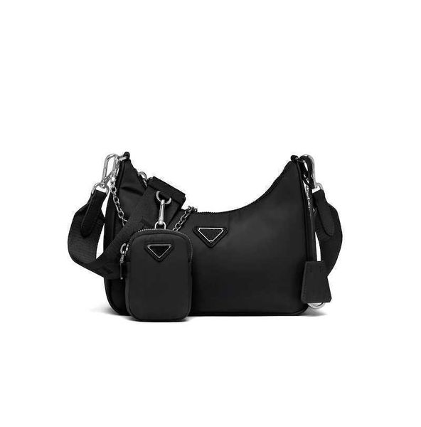 

classic designer shoulder bag brand 3 in 1 fashion nylon diagonal cross women's shopping original box