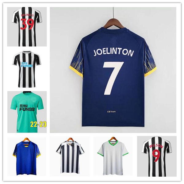 

22 23 ritchie soccer jerseys home away third newcasts joelinto 2022 2023 lascelles shelvey football yedlin shirts men kids kit, Black;yellow