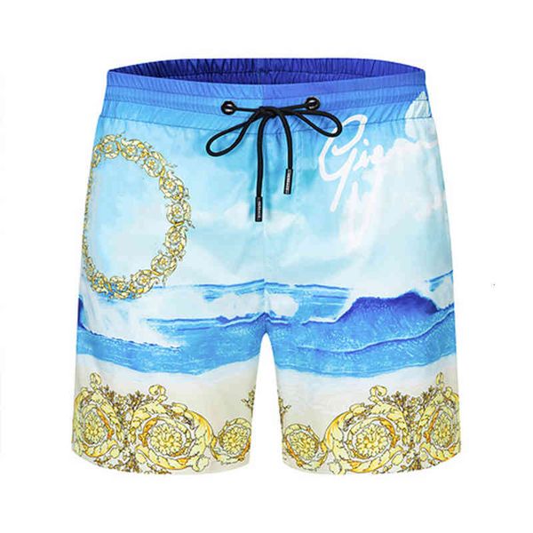 

men's swimwear 2022 designer brand mens board shorts print summer swimwear swimsuits surf beach wear male casual loose swim trunks shor