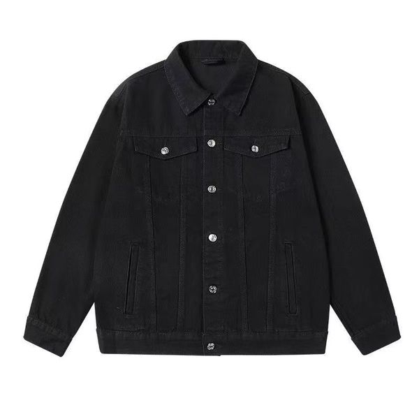 

mens jacket denims man coat jeans printed, Black;brown
