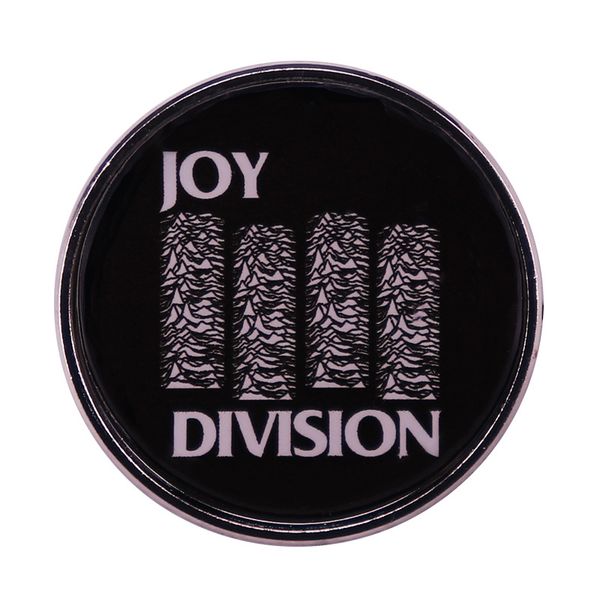 

joy-division logo button badge, Blue