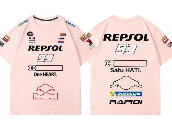 

motorcycle short sleeve shirt 2022 summer team crew neck t-shirt