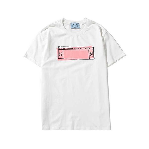 

21ss new mens stylist t shirt men s clothing 3d summer tshirt hip-hop women s short sleeve luxurys designer clothes lady casual tee, White;black