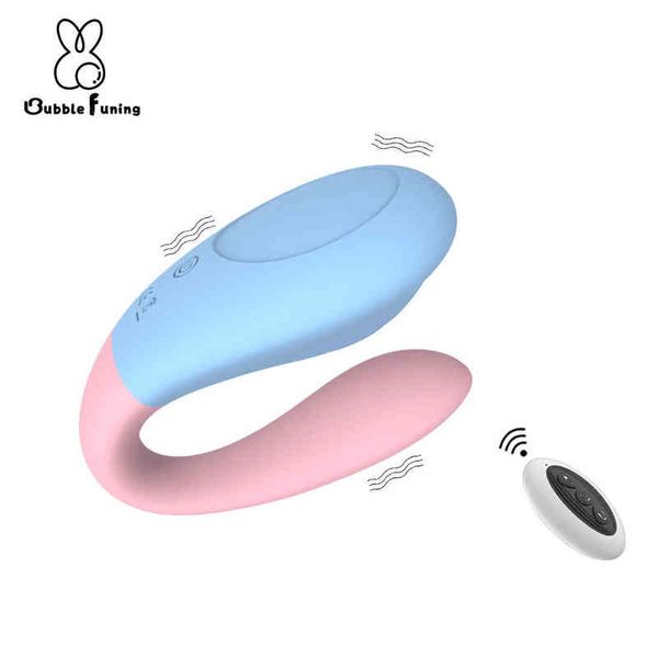 NXY Vibrators Vibrator mit Fernbedienung für Frauen, sexuelles Spielzeug, Massagegerät mit Punkt G, Klitoris-Konsolator, verwendbarer Masturbator 0406