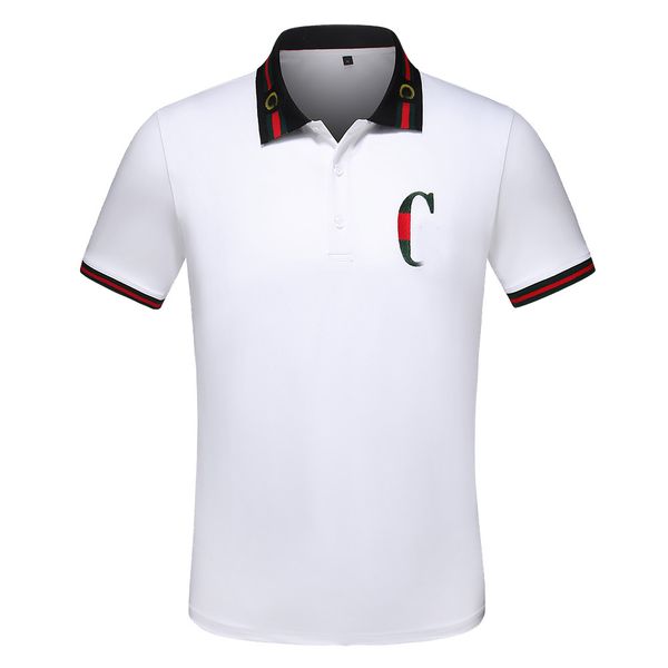 

luxury men women s t-shirts and polo shirts embroidery classic high-grade casual short sleeves men cotton comfortable summer trend, White;black