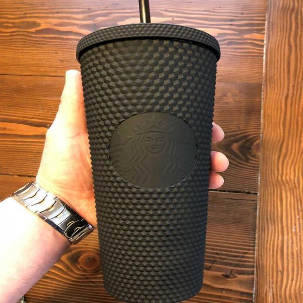 

starbucks limited edition 24 oz matte black studded tumbler cup 2021. brand new.301m