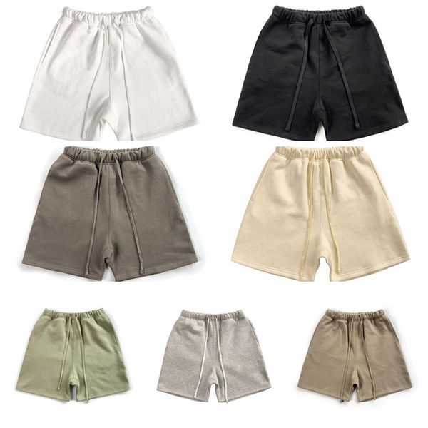 

2022 mens womens shorts clothing apparel cotton sports panties fashion plain short designer five-piece street style tide knee length pants s, White;black