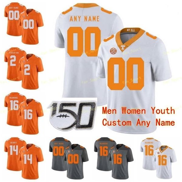 NIK1 NCAA College Jerseys Tennessee Волонтеры 8 Ty Chandler 82 Джексон Лоу 84 Cordarrel