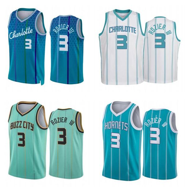 Benutzerdefinierte Terry Rozier III Basketball Jersey Männer Jugend S-XXL Stadtversion Trikots auf Lager