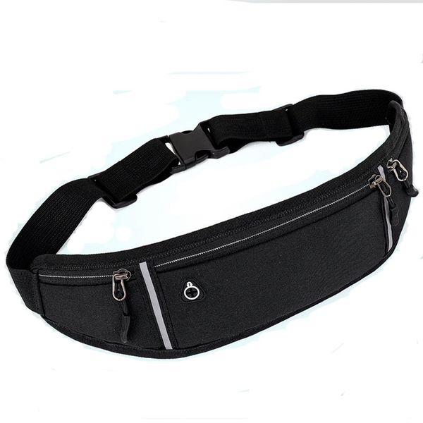

sports for men and women outdoor fitness running stretch invisible ultrathin waterproof waist bag 220713