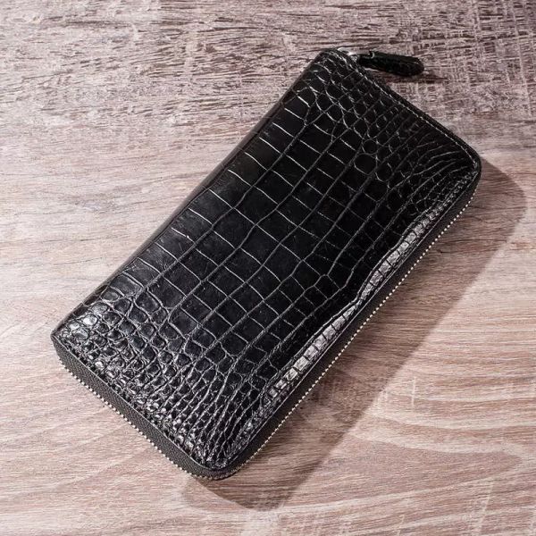 

wallets siame handbag small leather wallet men's long belly single handle bag