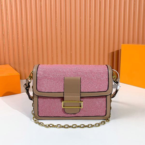 

brown messenger flap purses medium size shoulder bags 25x18cm luxury brand women black blue crossbody chains handbags bag fashion lady black