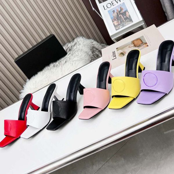 

heel slipper high slipper quality women summer rubber sandals beach slide fashion scuffs designer slippers indoor shoes size eur 35-42, Black