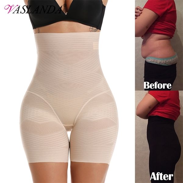 Frauen Body Shaper Feste Bauch Control Shorts Unter Röcken Hohe Taille Shaping Höschen Abnehmen Unterwäsche Taille Cincher Shapewear 220702