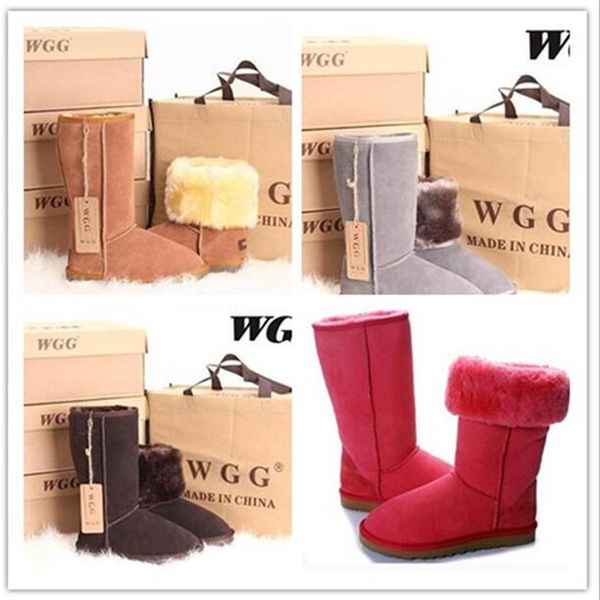 

sell ausg classical style tall 58150 women snow boots keep warm boot womens boots winter shoes 17 color real for245i, Black