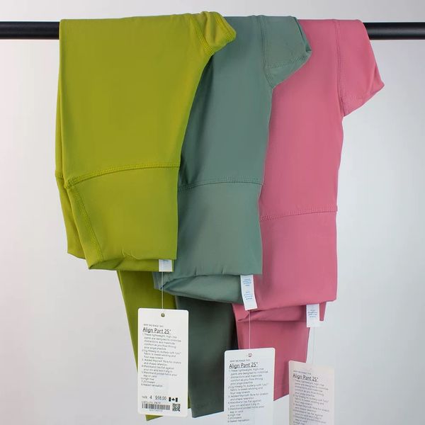 

2022 yoga outfits lu designer solid color women yoga pants high waist sports fitness elastic leggings lu 01, White;red