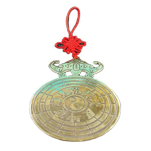 

chinese home furnishing copper gossip feng shui supplies pendant, Black