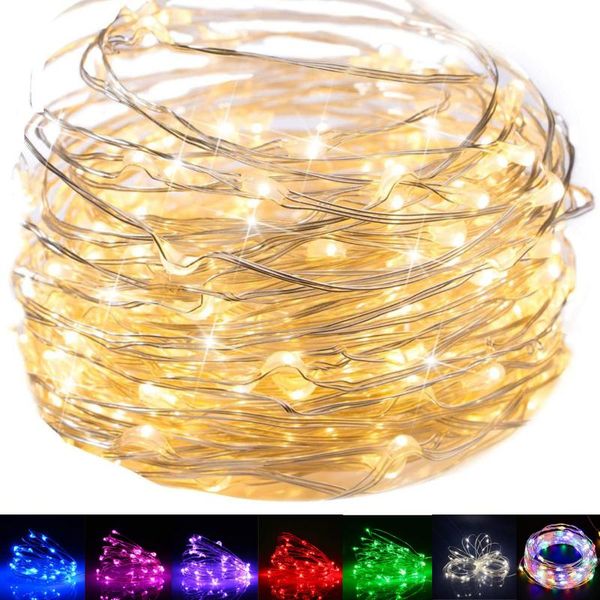 Strings LED Fairy Lights Stary Copper Wire String