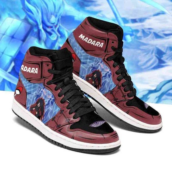 

madara susanoo sneakers anime costume, Black