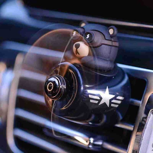 Óleos essenciais Os difusores possuem piloto de hélice rotativa, perfume interior de perfume de acessórios de carros difusos de ar refogadores de ar