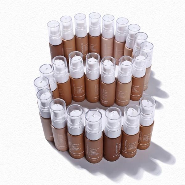 Foundation 30 ml Liquid Soft Matte Concealer Primer Base Professionelles Gesichts-Make-up