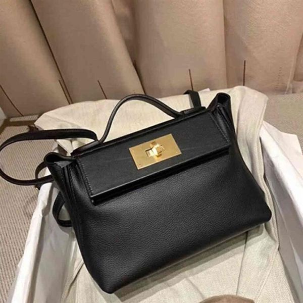 

new 2424 kaili bag with cow hide and mini dumpling260q, Black;red