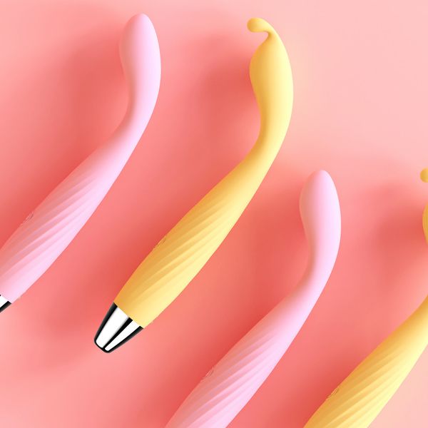 Силиконовые G-SoTe Dildo AV Вибраторы сгибаемые VAGINA CLITORIS MASSAGER женский стимулятор киска сексуальные игрушки для женщин USB зарядки