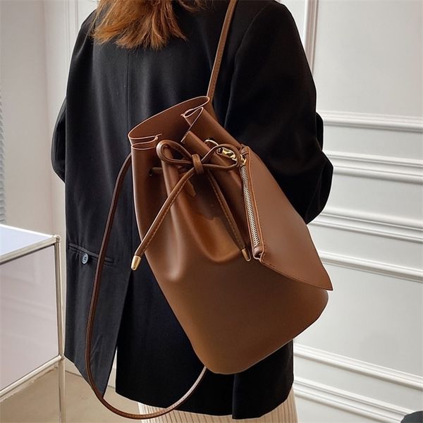 

evening bags large-capacity pumping bucket bag break fashion ladies lux 220823