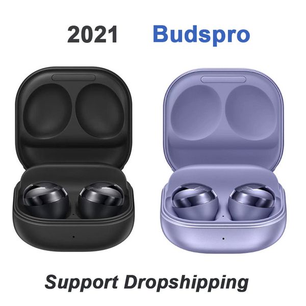 

Newest Pro Wireless Headset Budspro Bluetooth Earphone Sports Earbuds prowith Charging box phone Luxury brand wireless Headphones Earphones, Purple