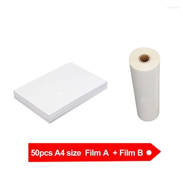 Комплекты для пополнения чернил A4 UV DTF Film AB для A3 A4UV Printe Transfer Print Printer Printer Glass Acryl Printing Machineink Roge22