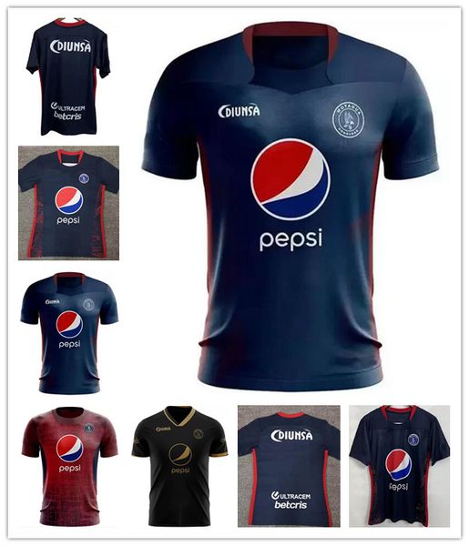 

22 23 honduras motagua mens soccer jerseys fc villafranca sanchez r.moreira j.moncada home shirt football shirts uniforms, Black;yellow