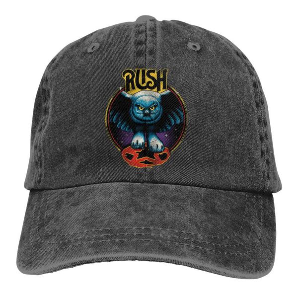 Береты Rush Band Бейсбольная кепка Ковбойская шляпа Остроконечные шляпы Bebop Мужчины и женщины