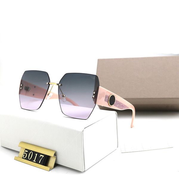 2022SS Klasik Yuvarlak Güneş Gözlüğü Marka Tasarımı UV400 Gözlük Metal Altın Çerçeve Güneş Gözlükleri Erkek Kadınlar Ayna Güneş Gözlüğü Polaroid Cam Lens Moda Aksesuarları