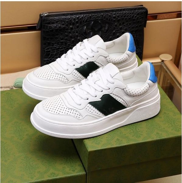 

casual shoes 2022 designer highgrade flatbottomed sneakers laceup printing ladies casual shoes leather gym running elegant platform sports m, Black